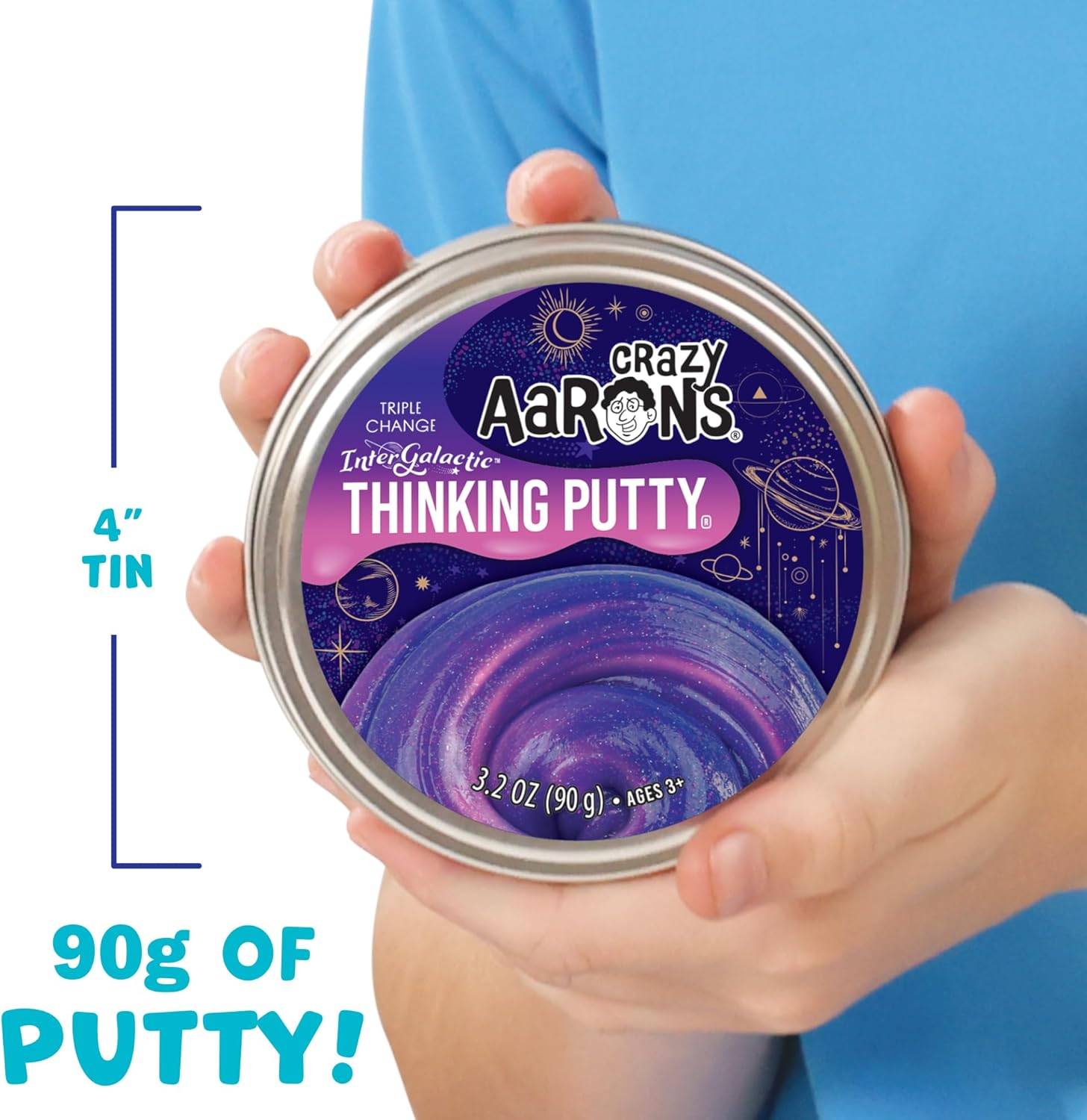 Intergalactic Thinking Putty scale